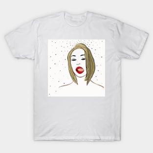 sexy female portrait of woman T-Shirt